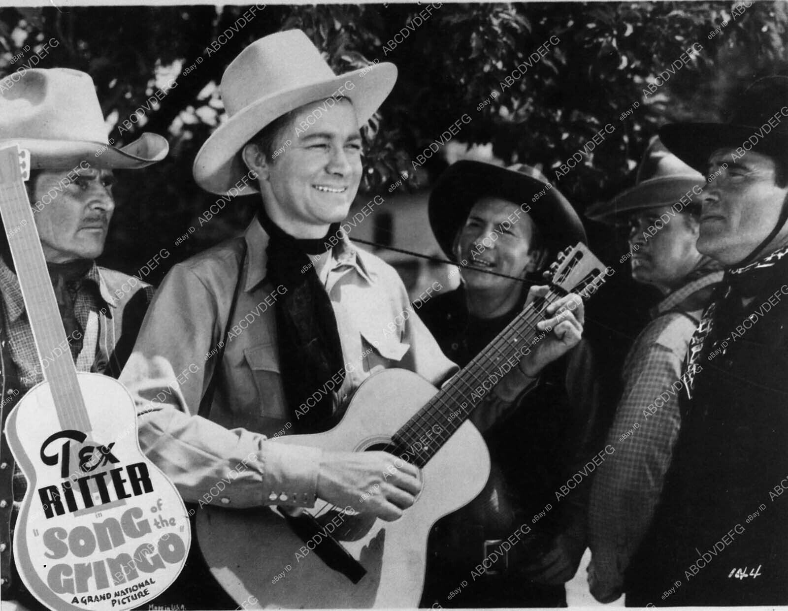 2062-09 Tex Ritter and his guitar Song the Gringo 2062-09 |