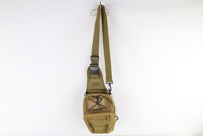 Vintage 90s Streetwear Tactical Military Slingback Crossbody Pack 