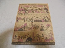 1952 Cisco Kid Portuguese Comics Magazine Mundo de Aventuras #136