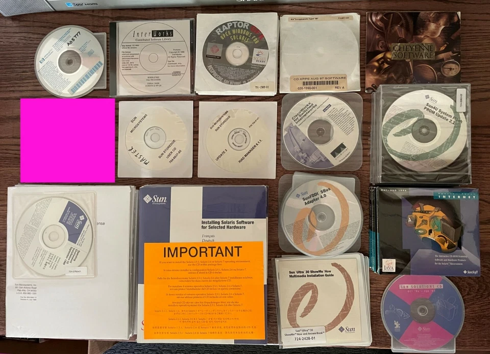 One Sun Microsystems Installation CD, You Pick One CD from the Pictures, Solaris - Image 2 of 4