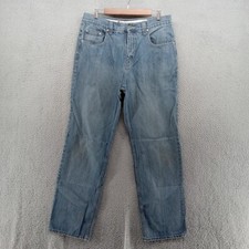 Pepe Jeans Mens 34x34 Blue Straight Leg London UK Baggy Relaxed Y2K