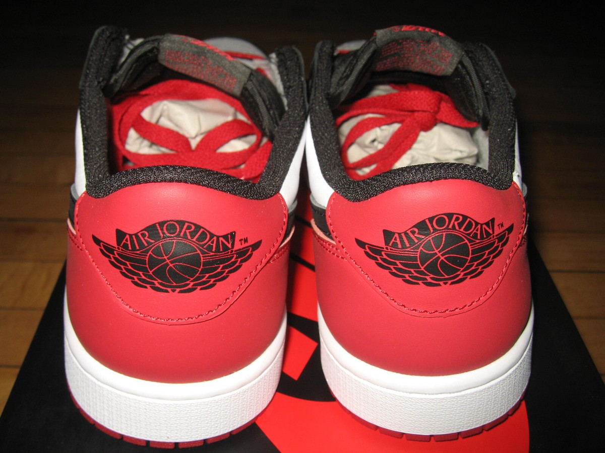 Nike Air Jordan 1 Low Retro OG Black Toe Mens Size 9 Brand Nike Air Jordan 1 Low Retro OG Black Toe Mens Size 9 Brand