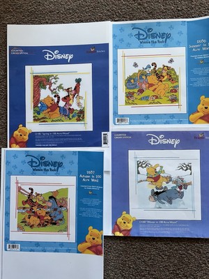 D185-D188 4 Winnie Pooh & Friends X Stich MUSTER oder WÄHLEN SIE AUS MEINER LISTE