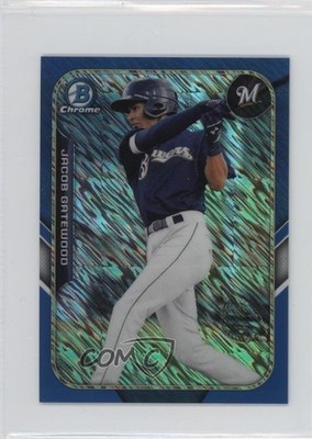 2015 Bowman Blue 113/150 Jacob Gatewood #FFM-JAG 0o9