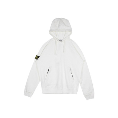 STONE ISLAND 741563860.v0001 Sleeve Logo Patch Emblem Zip Pocket Hoodie size XL