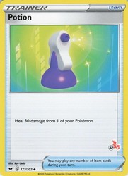 Potion 177/202 Cinderace Stamped Battle Academy 2022