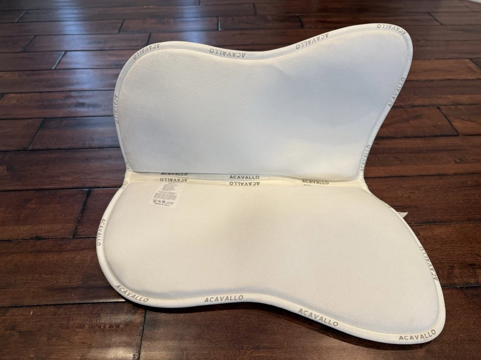 Media almohadilla de espuma viscoelástica Acavallo, tamaño completamente mediano, nueva con etiquetas Foto 3 de 3