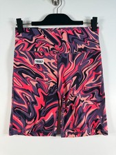 BNWT Under Armour Womens Armour AOP Cycling Bike Shorts Multicolor Sz M 13.5x8