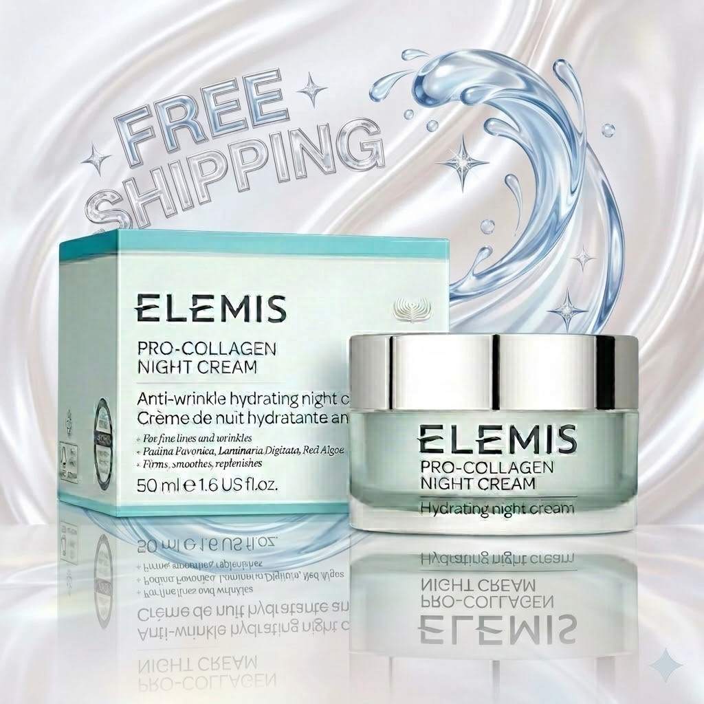 ELEMIS Pro-Collagen Marine Night Cream 50ml 1.6oz Anti Aging Wrinkle Face- New