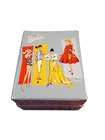 Vintage Mattel Barbie Ponytail Blue Double Carrying Case 1960's