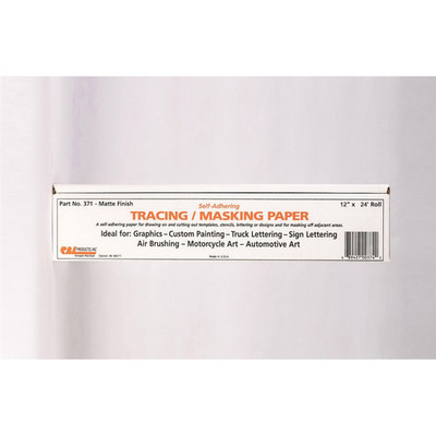 RBL.371SELF ADHERE TRACK/MASK PAPER 12''X24'ROLL MATTE FIN
