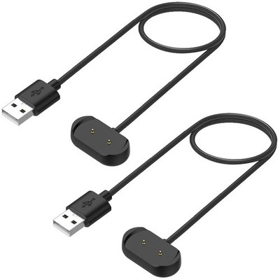 Kissmart Charger for Amazfit T-Rex Pro, Bip 5, 3, U GTS 4 Black 
