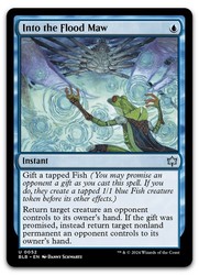 Into the Flood Maw 52/427 Bloomburrow Uncommon Instant