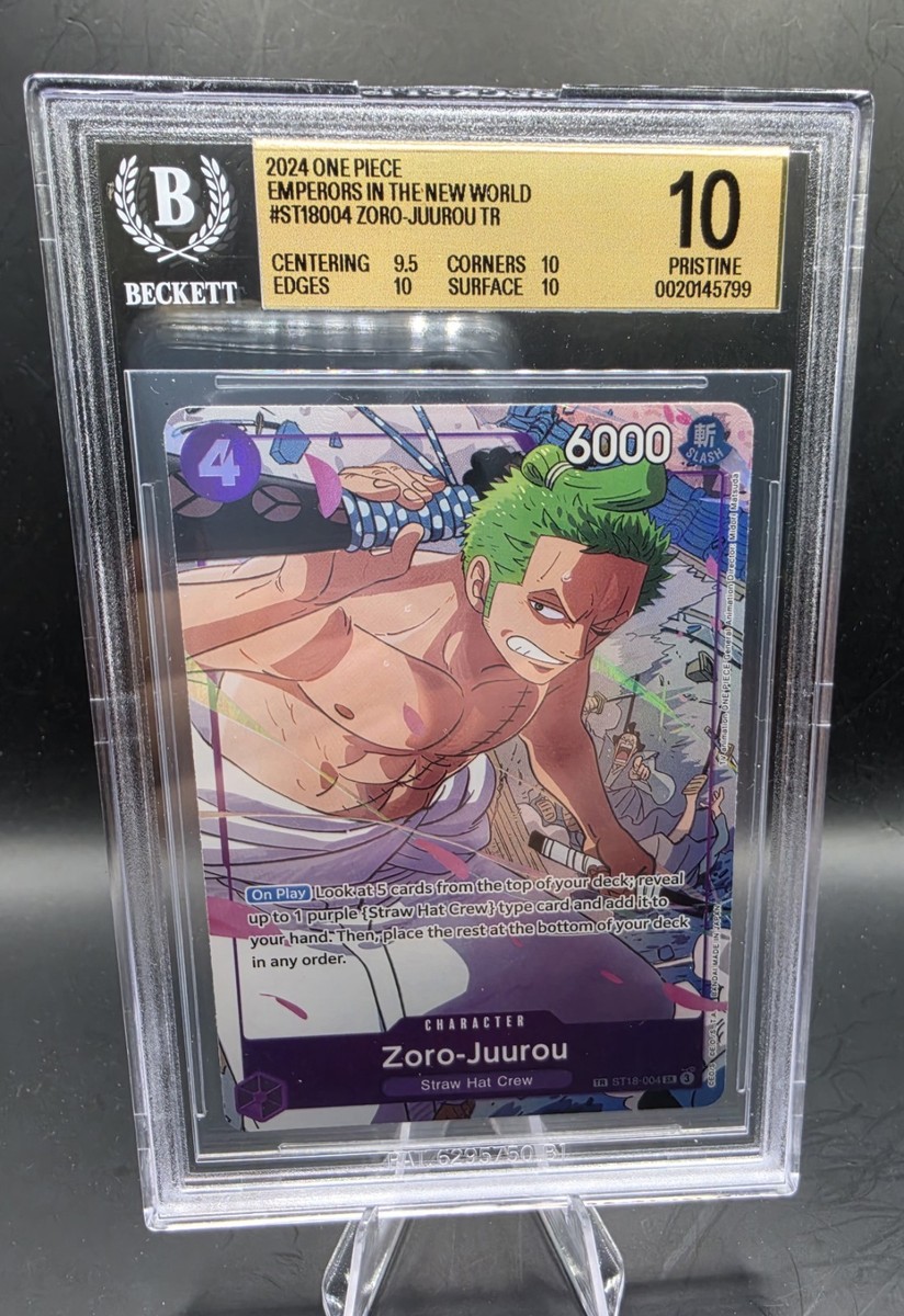 Zoro-Juurou (ST18-004) ST18-004 Emperors in the New World Foil for