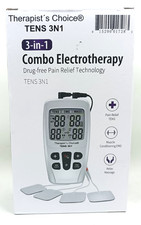 Therapist's Choice TENS3N1 Dual Channel, Digital Combo with TENS, EMS and Mas...