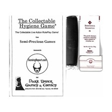 Semi-Precious Games Novelty Game Collectable Hygiene Game Comb Ed Bag New