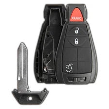 Key Fob Remote 4b Shell Case Replacement for Jeep Commander Cherokee IYZ-C01C