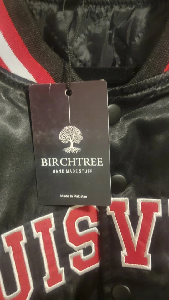 Chaqueta de bombardero réplica Louisville Cardinals 6XL  Foto 3 de 4