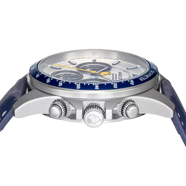 Angel Clover x Peanuts Watch Snoopy Solar Chronograph PN40SSV-BK