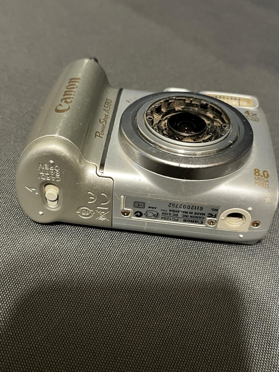 Canon PowerShot A580 Ai AF Digital Camera 8.0 Megapixel Optical