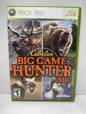 Cabela's Big Game Hunter 2012 Microsoft Xbox 360 gioco testato spedizione gratuita