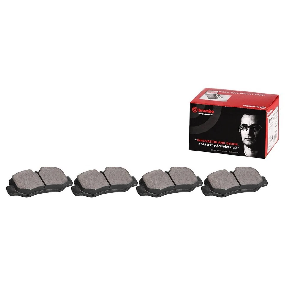 Brembo Rear Ceramic Brake Pads Fits 2015-2021 Mercedes-Benz S63 AMG 4 Pc P50125N - Imagem 3 de 4