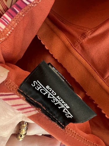 Palisades Beach Club Damen Einteiler Badeanzug Gr. 24 W Neu Burnt Orange Lila - Bild 4 von 5