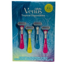 Gillette Venus Tropical Disposable Razors 4 C...