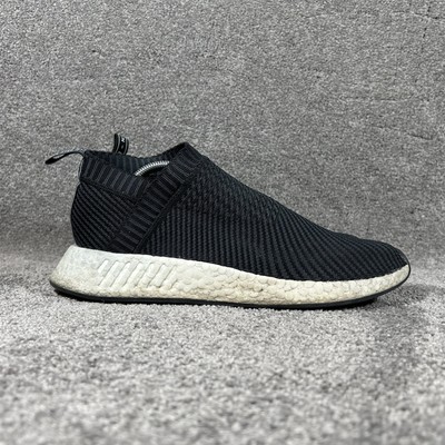 Adidas Boost NMD CS2 PK Primeknit City Sock CQ2372 Men s Sz 11 Black Shoes Used