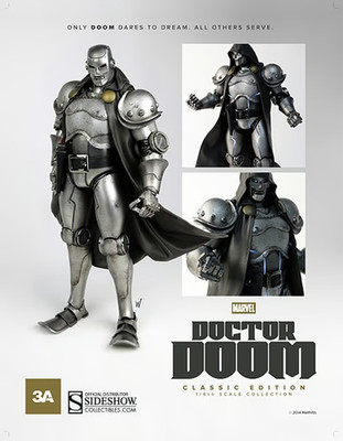ThreeA 3A Marvel Doctor Doom Classic Edition 1/6 scale figure-Ashley Wood