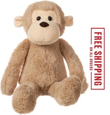 NWT Jellycat Smudge Monkey Soft Plush Toys Christmas Gifts Medium size 9 IN
