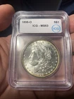 1898-O Morgan Silver Dollar MS63 ICG