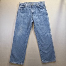 Dickies Men's Denim Blue Carpenter Jeans Straight Leg Size 36x30