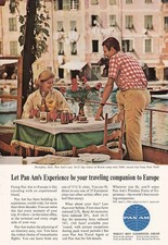 1964 Pan Am: Portofino, Italy Vintage Print Ad