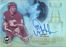 2009-10 Upper Deck The Cup Stanley Cup Signatures Doug Gilmour #15/50