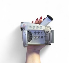 Silver Canon ZR50 MC Digital Camcorder
