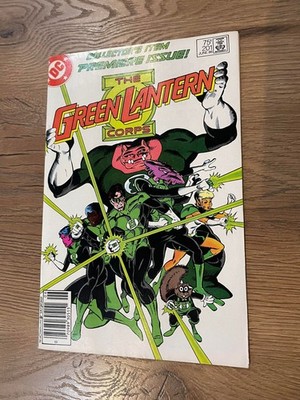Green Lantern Corps #201 - DC Comics - 1986 - 1st Kilowog - Newstand Edition