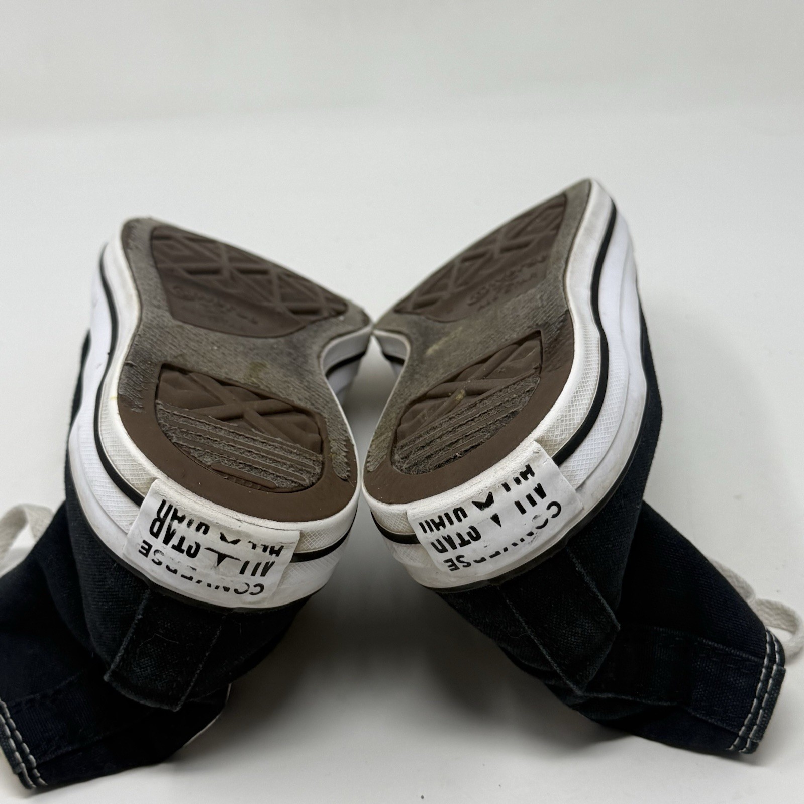 Converse All Star Chuck Taylor Sneakers Womens 9 Black Canvas High Top Shoes thumbnail 20