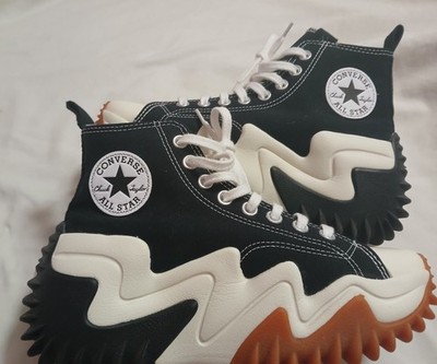 Converse Run Star Motion HI Black Gum Honey Platform 171545C Women's 8Men's 6.5