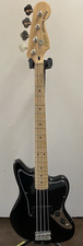 Squier Affinity Jaguar Electric Bass 32" Short Scale Black (FREE UK POSTAGE)