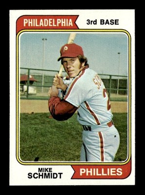 1974 Topps #283 Mike Schmidt (HOF) NM Baseball Card