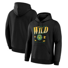 Men's Fanatics Black Minnesota Wild Legacy Hoodie