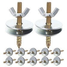 30 Set Bird Cage Retaining Screws Pet Cage Fasteners Kit Bird Perch Fixing Nuts