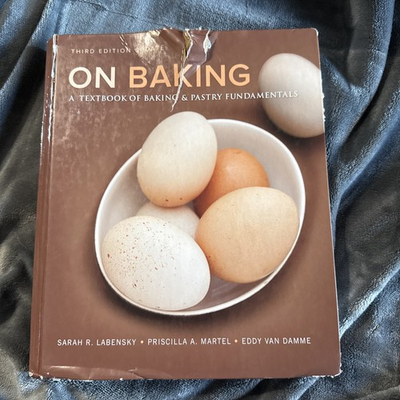 #ad On Baking: A Textbook of Baking and Pastry Fundamentals 3rd Edition Hardcover $20.00