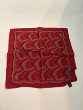 Vintage Silk Pocket Square Made In Italy
