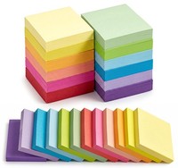 12 StüCk Haftnotizen 76X76Mm Super Sticky Notes Selbstklebende Haftnotizzettel
