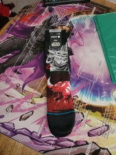 STANCE x STAR WARS Men's Crew Socks MANGA MUDHORN - Black - Medium 6-8.5 - NWT