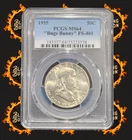 1955 Franklin Silver Half Dollar Bugs Bunny FS-401 MS64 PCGS