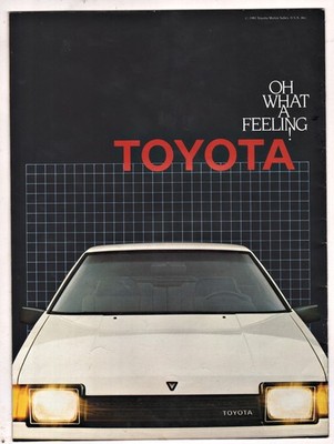 Its The Right Stuff! 1982 Toyota Celica & Celica Supra Brochure