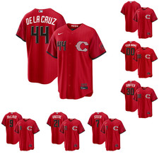 NWT Cincinnati 2026 City Connect Stadium YOUTH Stitched Jersey - Red